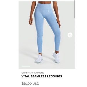 NWT GYMSHARK Vital Seamless Leggings